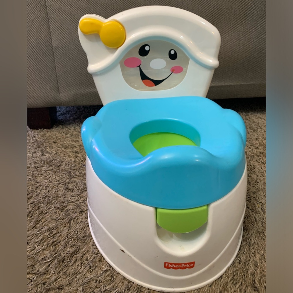 Fisher-Price Toddler Toilet Learn-to-Flush Potty